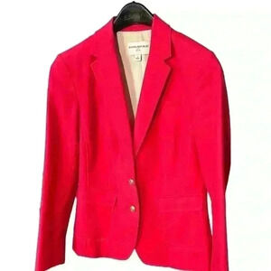 Banana Republic Women's 2-Button Career Blazer Gold Hardware Lined